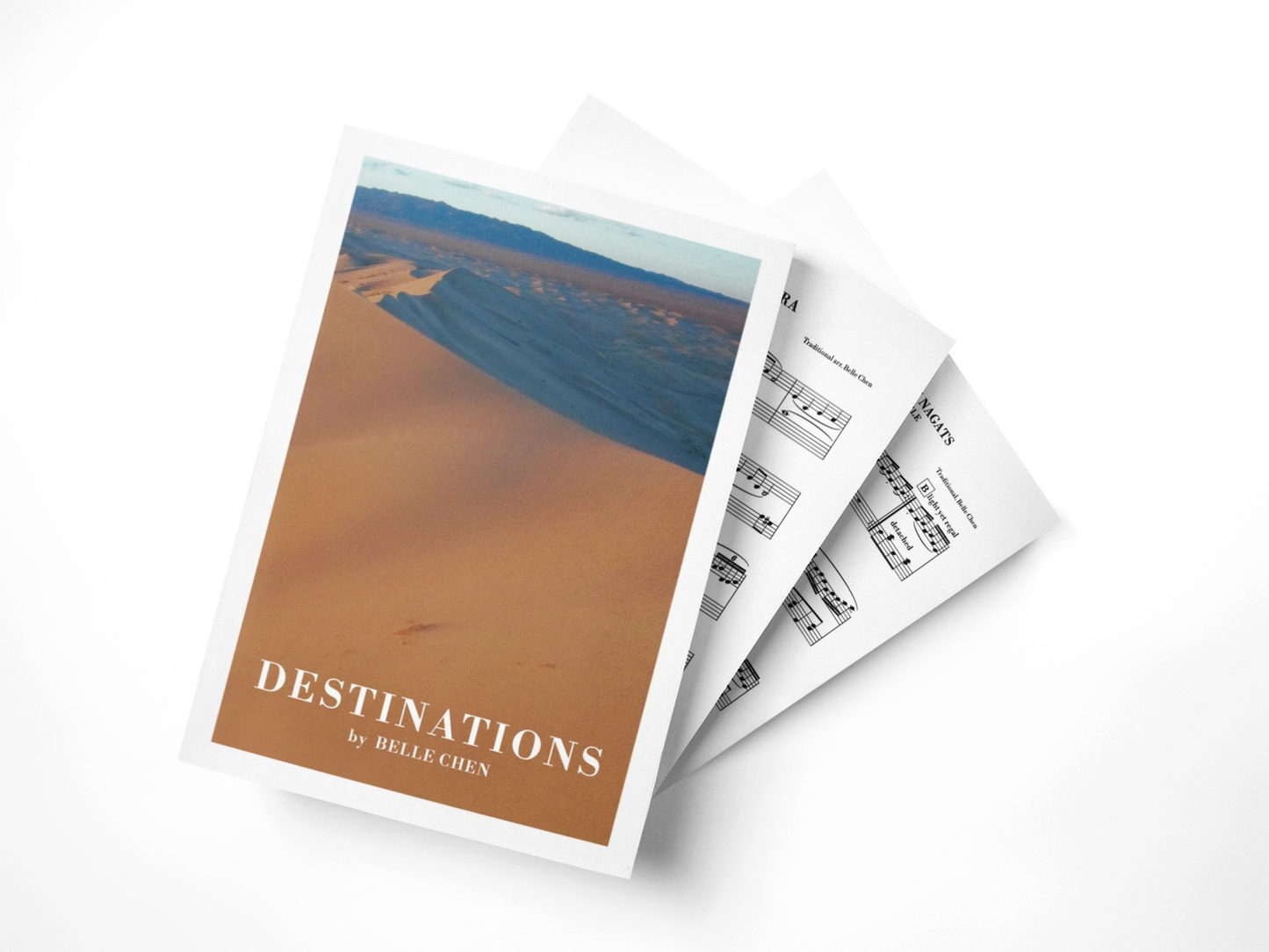 Printed Piano Score Book - Destinations