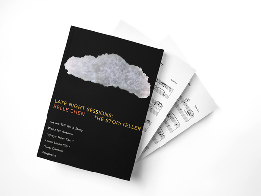 Digital Piano Score Book - Late Night Sessions: The Storyteller